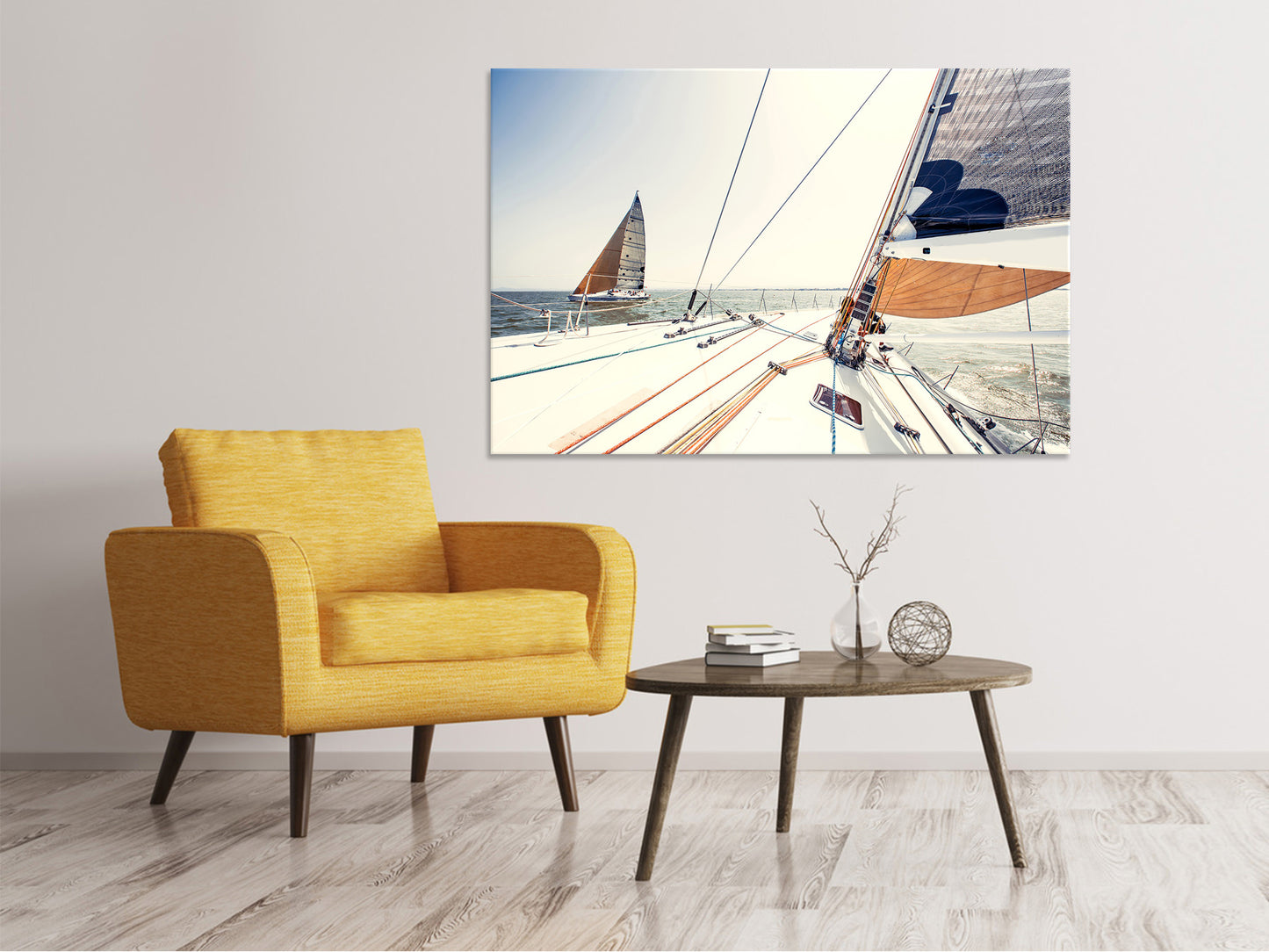 Leinwandbild Segelyacht