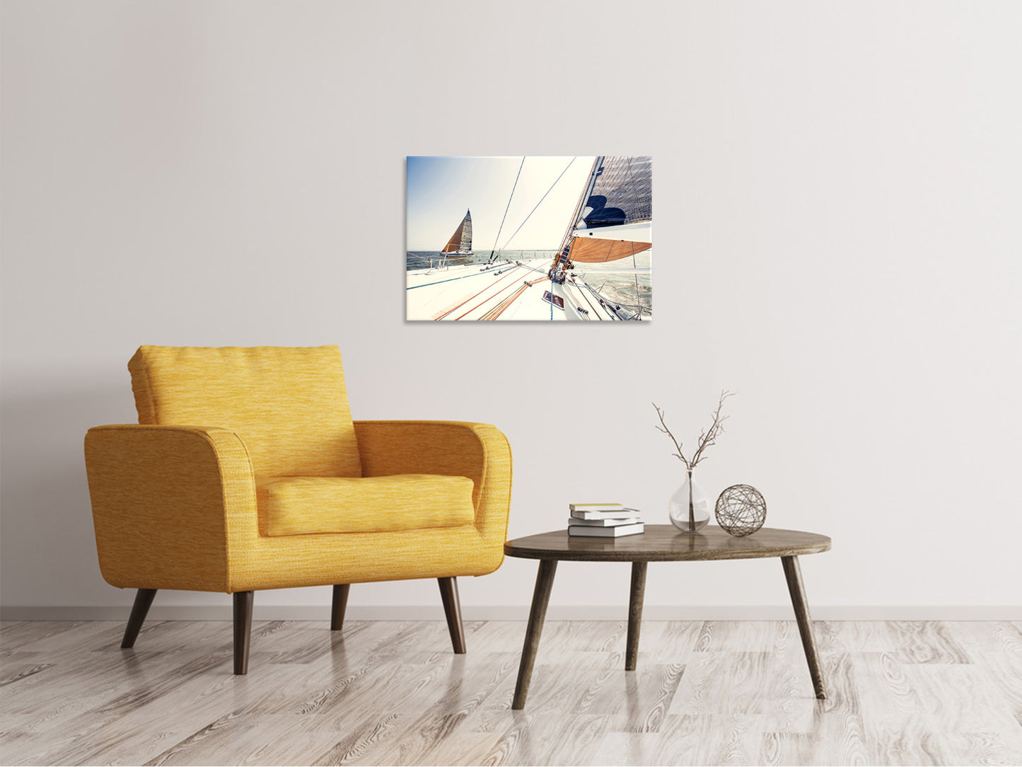 Leinwandbild Segelyacht