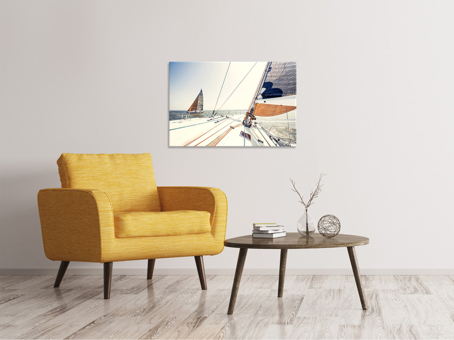 Leinwandbild Segelyacht
