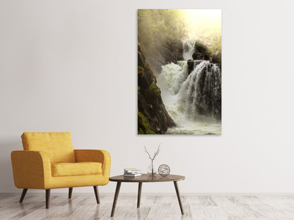 Leinwandbild Der Wasserfall