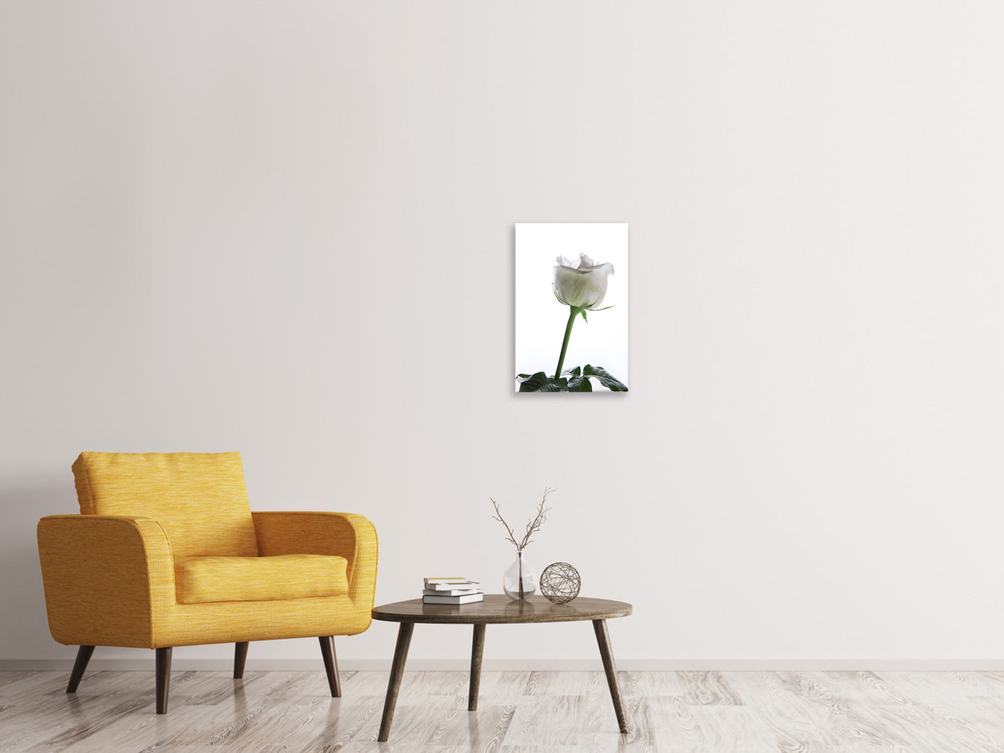 Leinwandbild Im Namen der Rose
