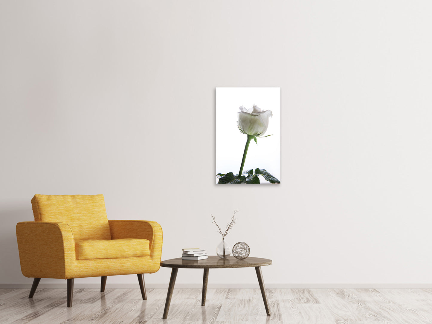 Leinwandbild Im Namen der Rose