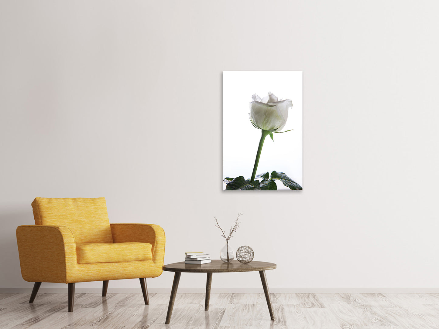 Leinwandbild Im Namen der Rose