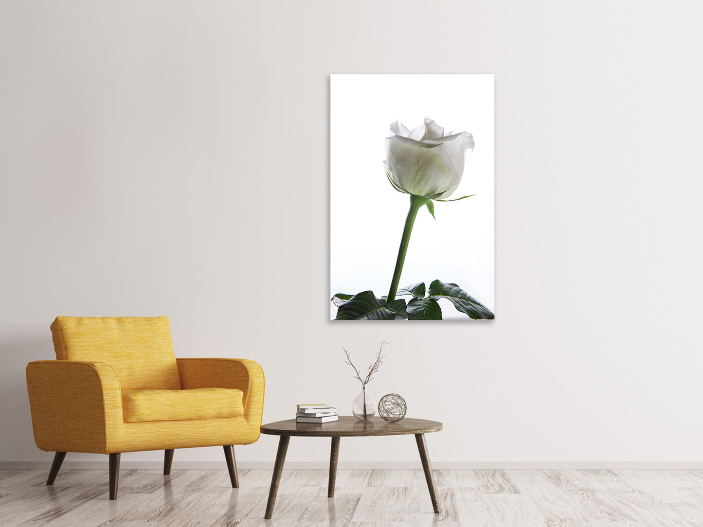 Leinwandbild Im Namen der Rose