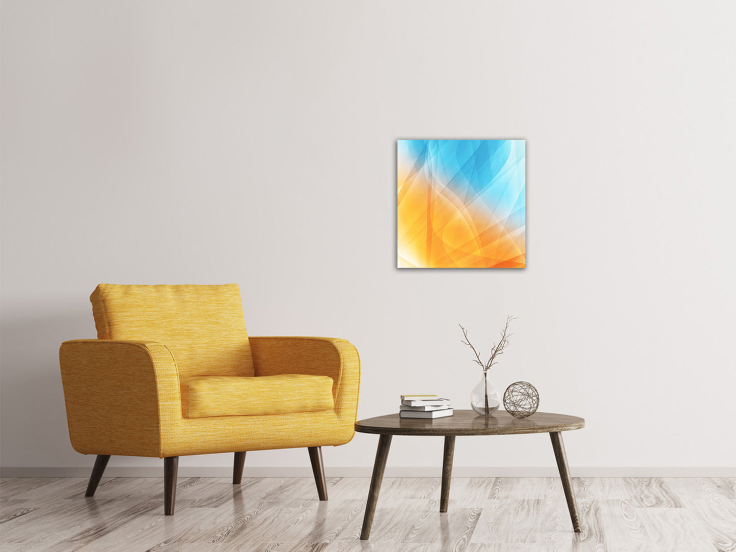 Leinwandbild Abstrakte Fliessende Farben