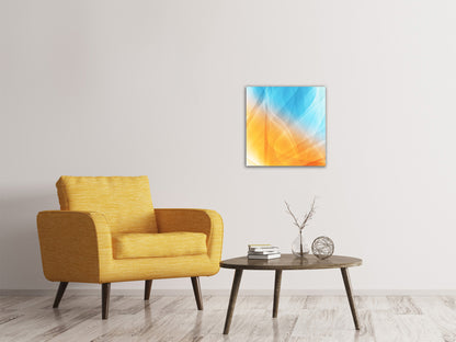 Leinwandbild Abstrakte Fliessende Farben