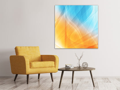 Leinwandbild Abstrakte Fliessende Farben