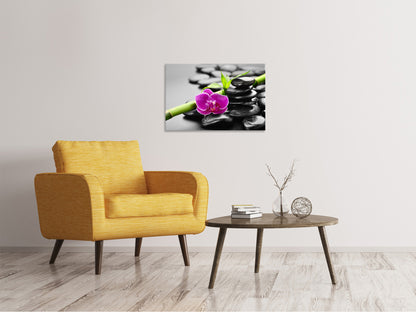 Leinwandbild Feng-Shui-Orchidee