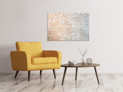 Leinwandbild Grunge Mauer