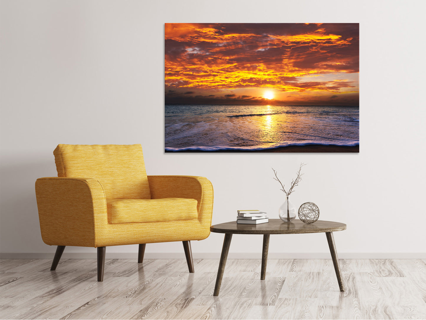 Leinwandbild Entspannung am Meer