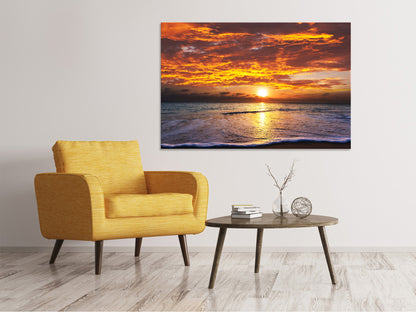 Leinwandbild Entspannung am Meer