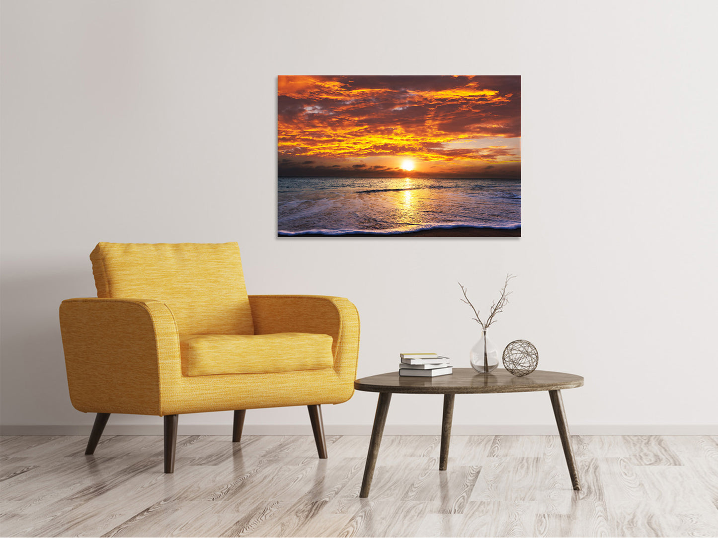 Leinwandbild Entspannung am Meer