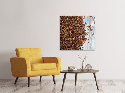Leinwandbild Kaffeebohnen