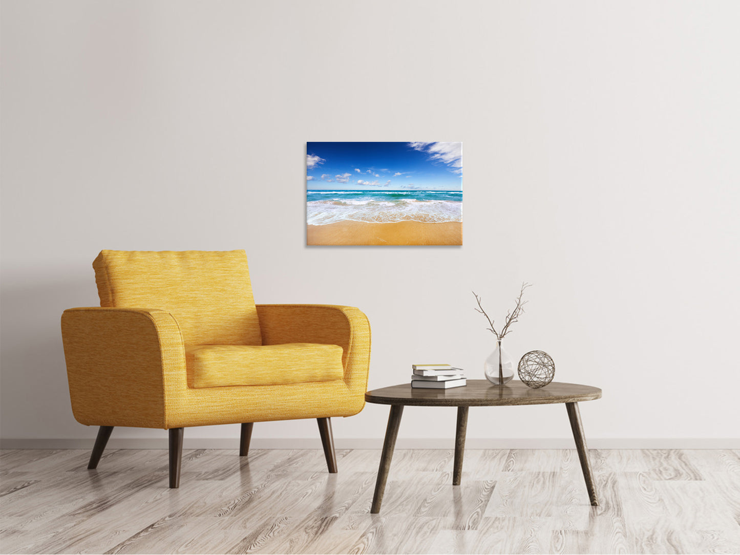 Leinwandbild Die Gezeiten und das Meer