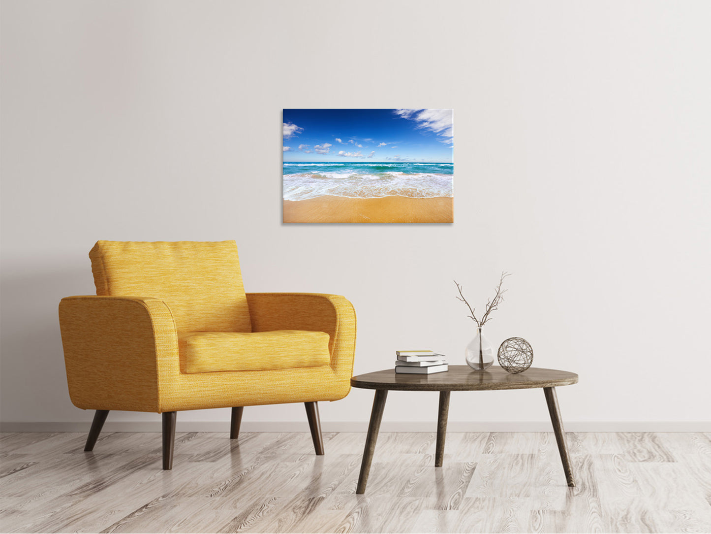 Leinwandbild Die Gezeiten und das Meer