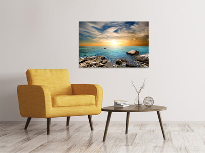 Leinwandbild Meerwasser