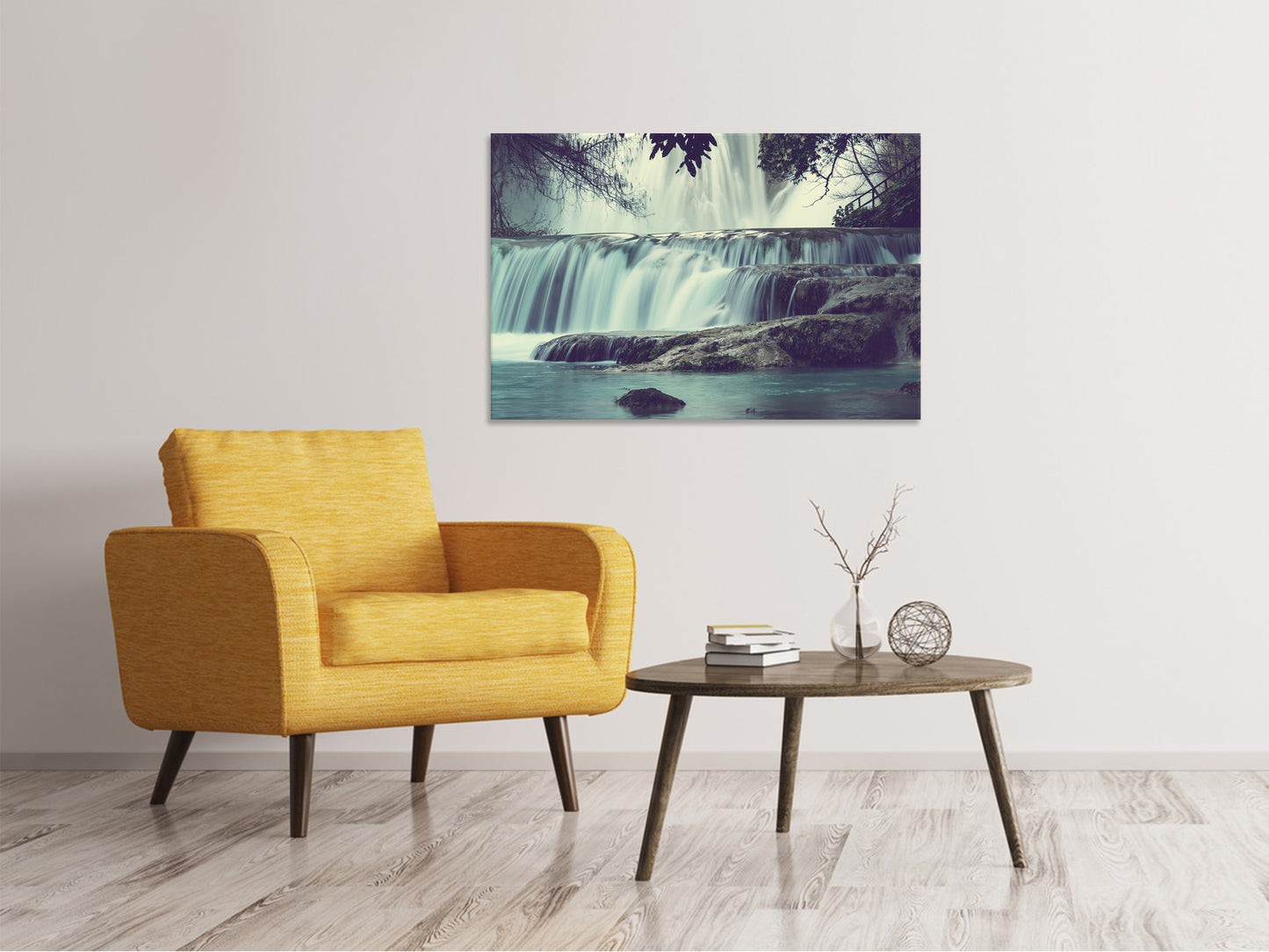 Leinwandbild Wasserfall Mexiko