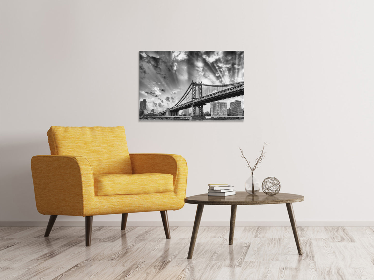 Leinwandbild Manhattan Bridge
