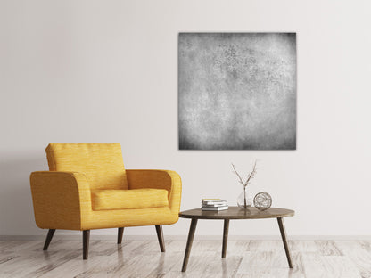 Leinwandbild Graue Wandschattierungen
