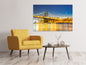 Leinwandbild Brooklyn Bridge bei Nacht