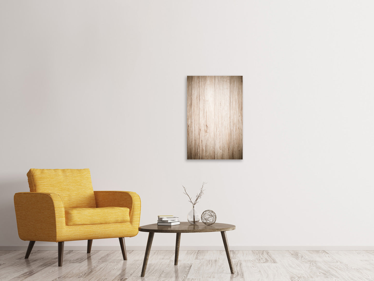 Leinwandbild Rustico Holz