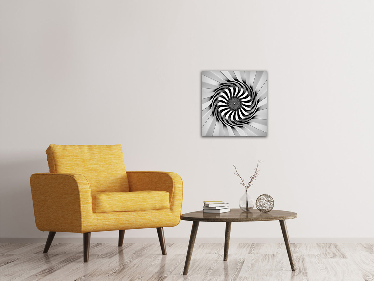 Leinwandbild Abstrakte Spirale