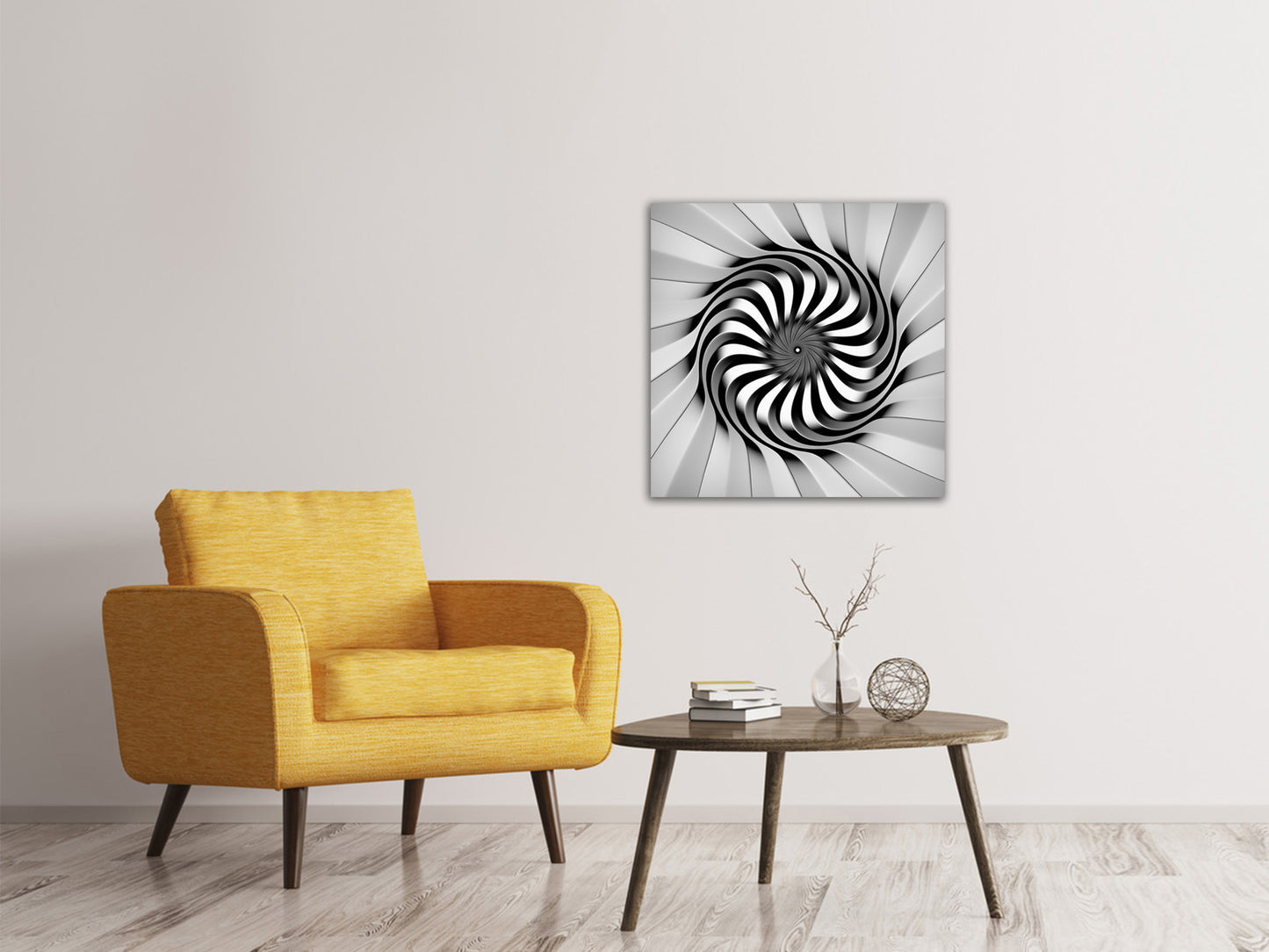 Leinwandbild Abstrakte Spirale