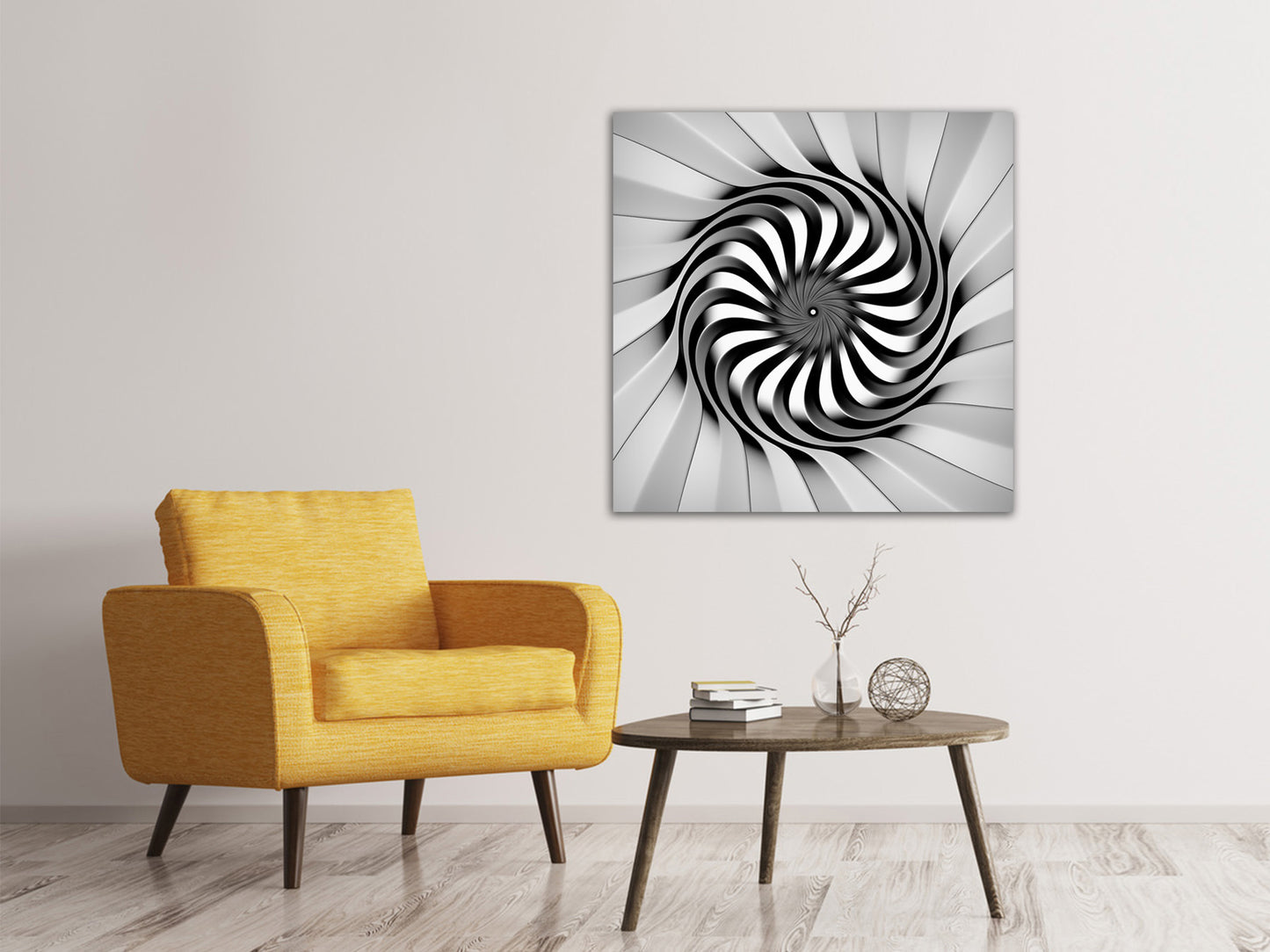 Leinwandbild Abstrakte Spirale