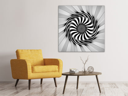 Leinwandbild Abstrakte Spirale