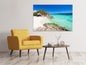 Leinwandbild Das Haus am Strand