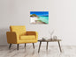 Leinwandbild Das Haus am Strand