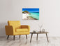Leinwandbild Das Haus am Strand