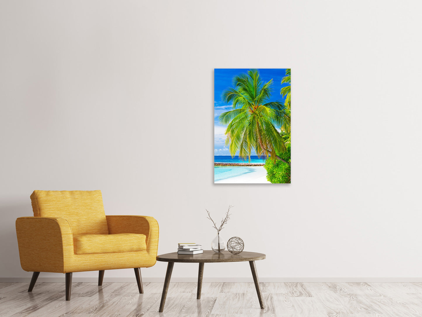 Leinwandbild Die Palme