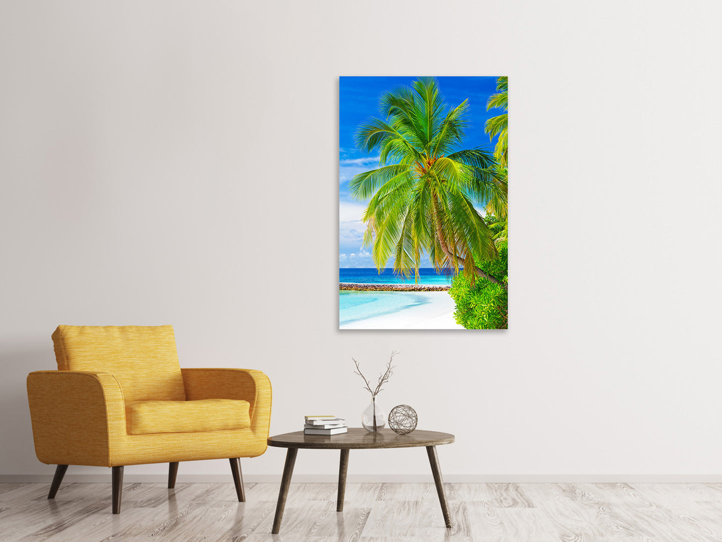 Leinwandbild Die Palme