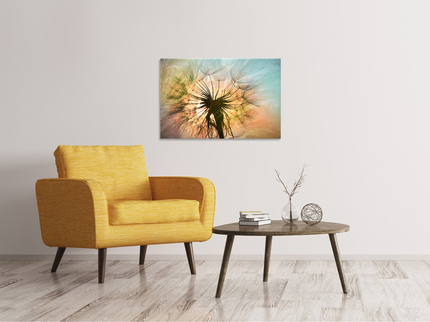 Leinwandbild XXL Pusteblume