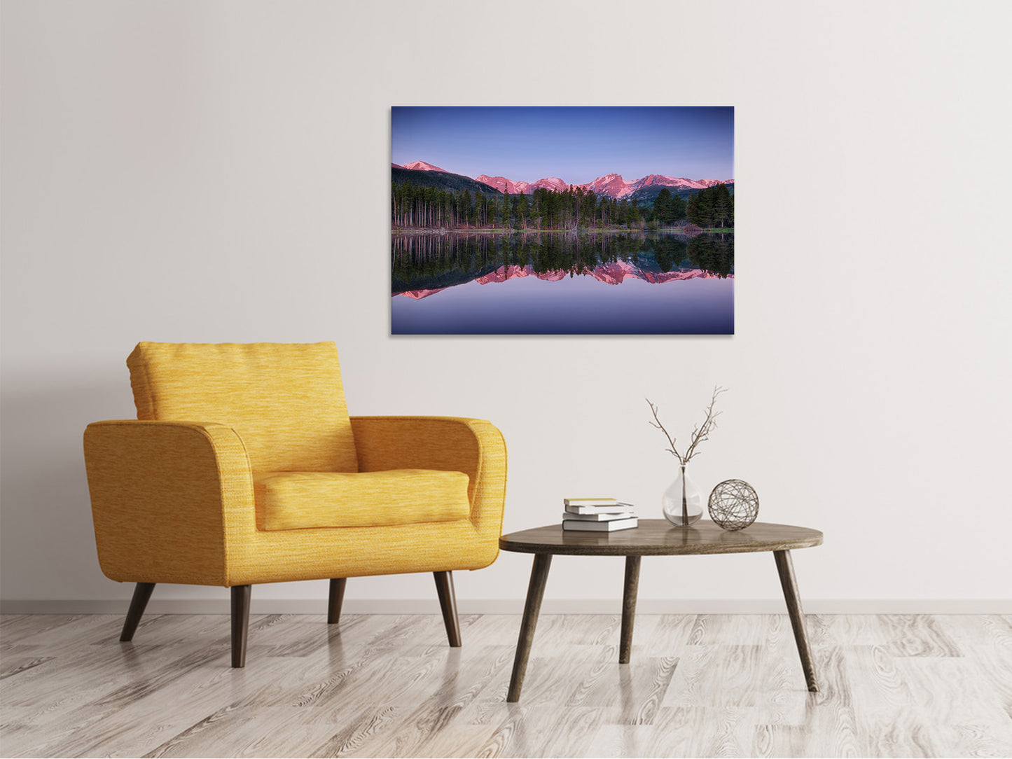 Leinwandbild Sprague Lake-Rocky Mountains