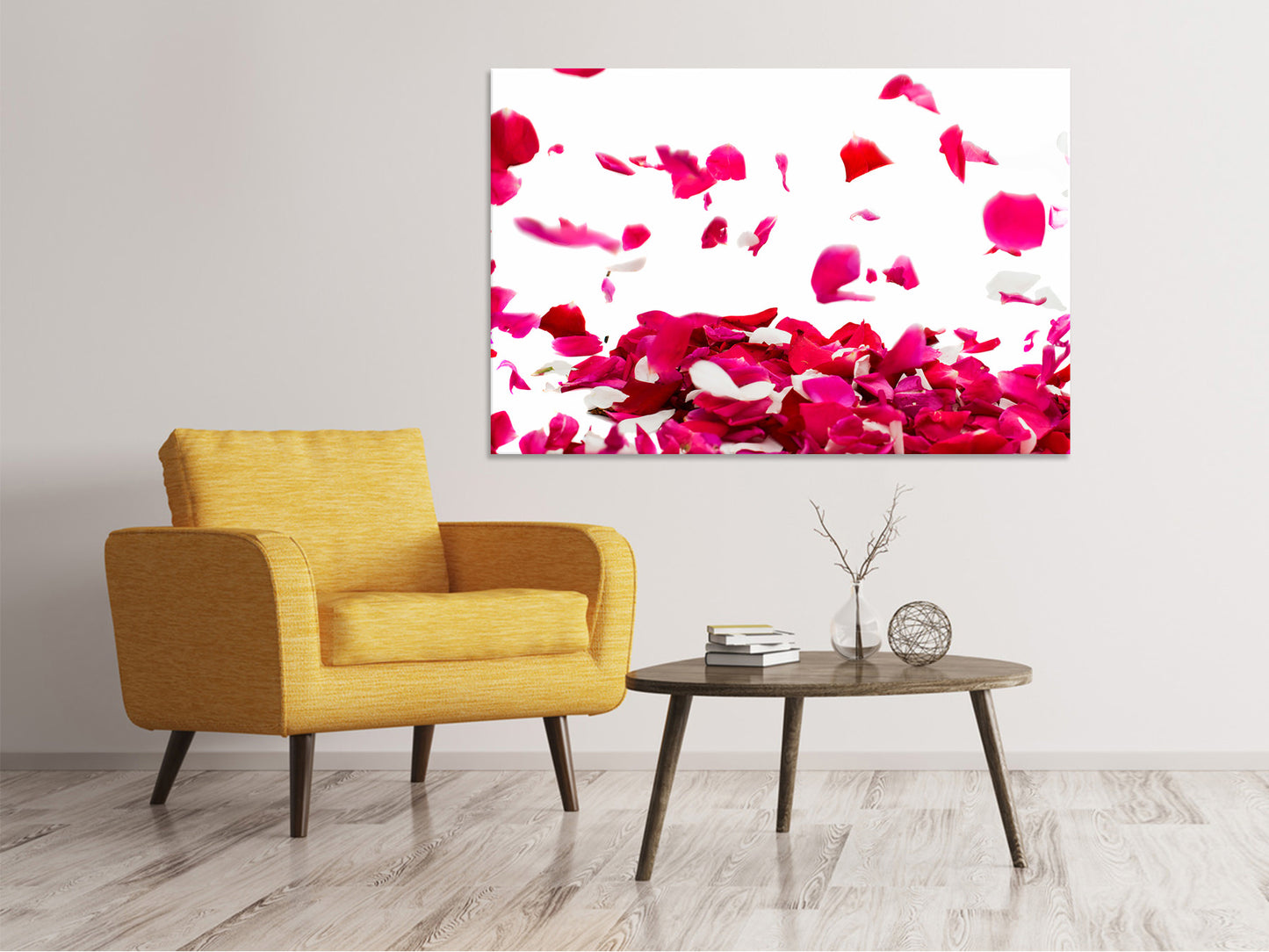 Leinwandbild Für mich soll`s rote Rosen regnen