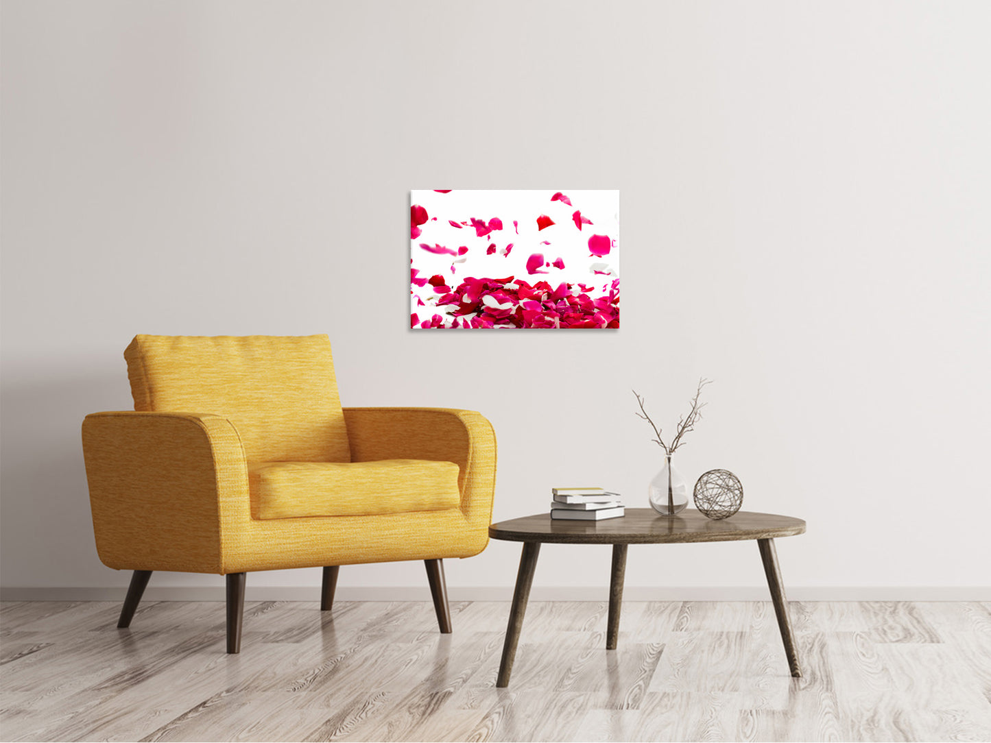 Leinwandbild Für mich soll`s rote Rosen regnen