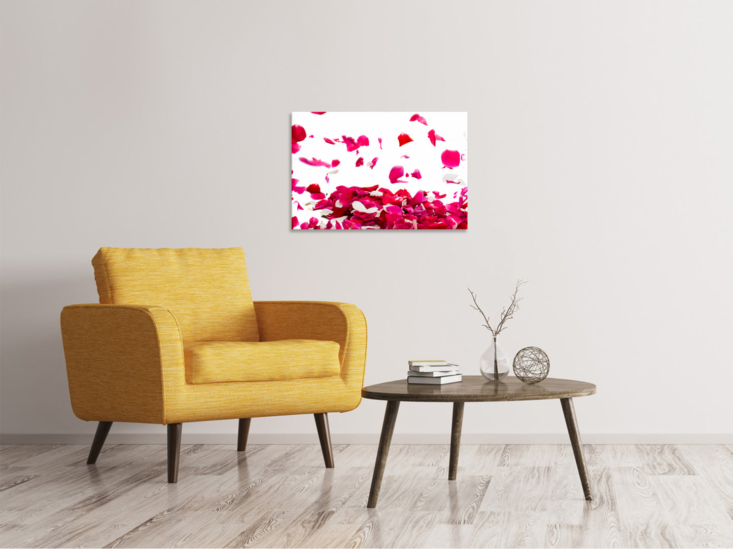Leinwandbild Für mich soll`s rote Rosen regnen