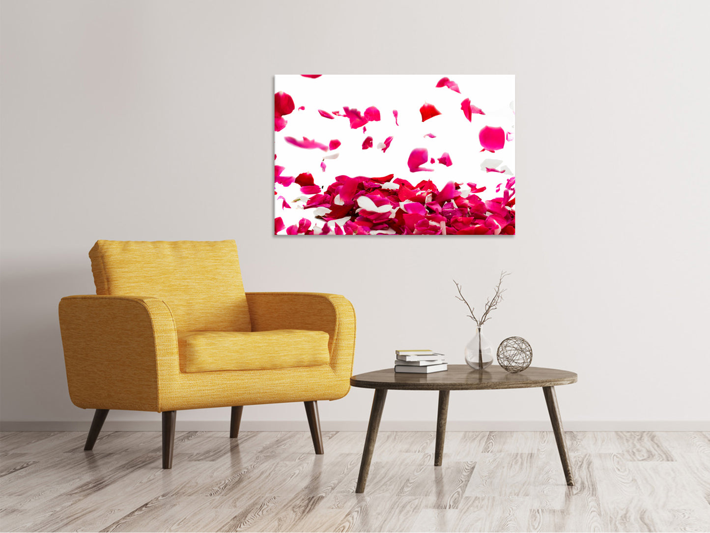 Leinwandbild Für mich soll`s rote Rosen regnen