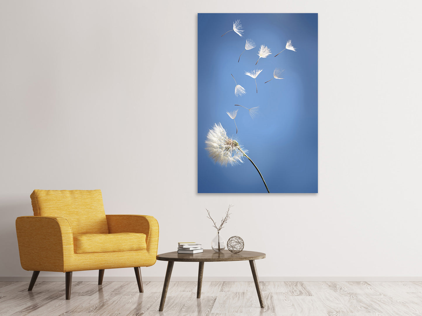 Leinwandbild Pusteblume XL