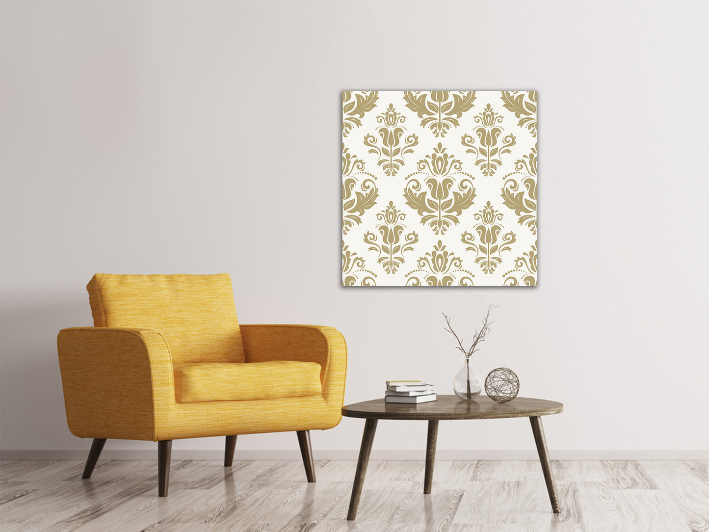 Leinwandbild Barocke Ornamente