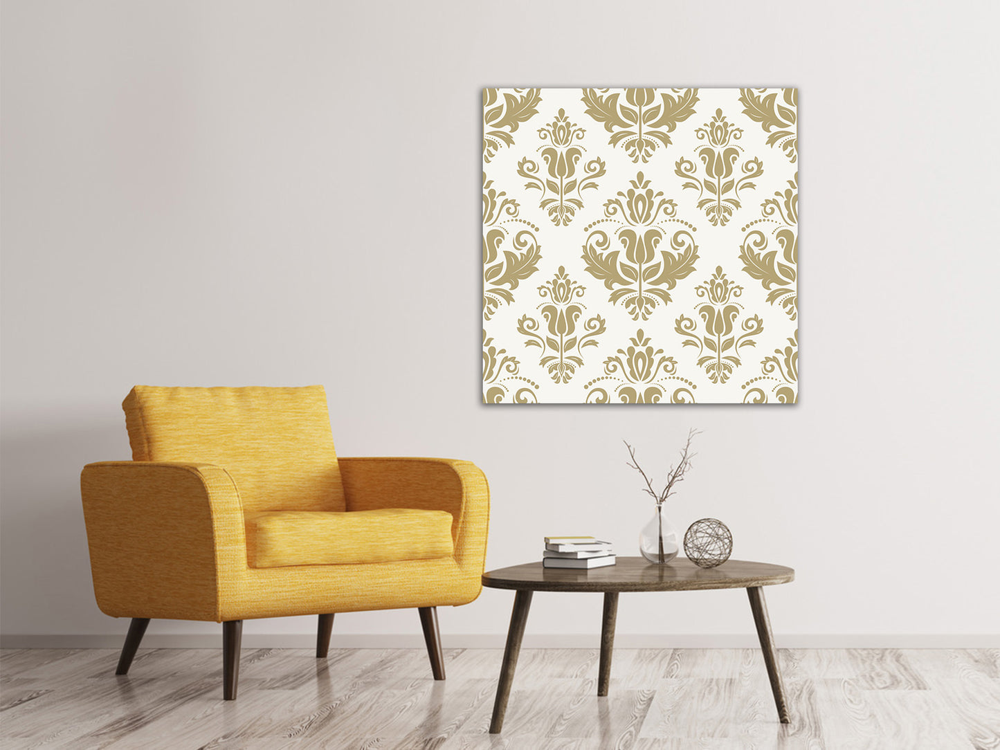 Leinwandbild Barocke Ornamente