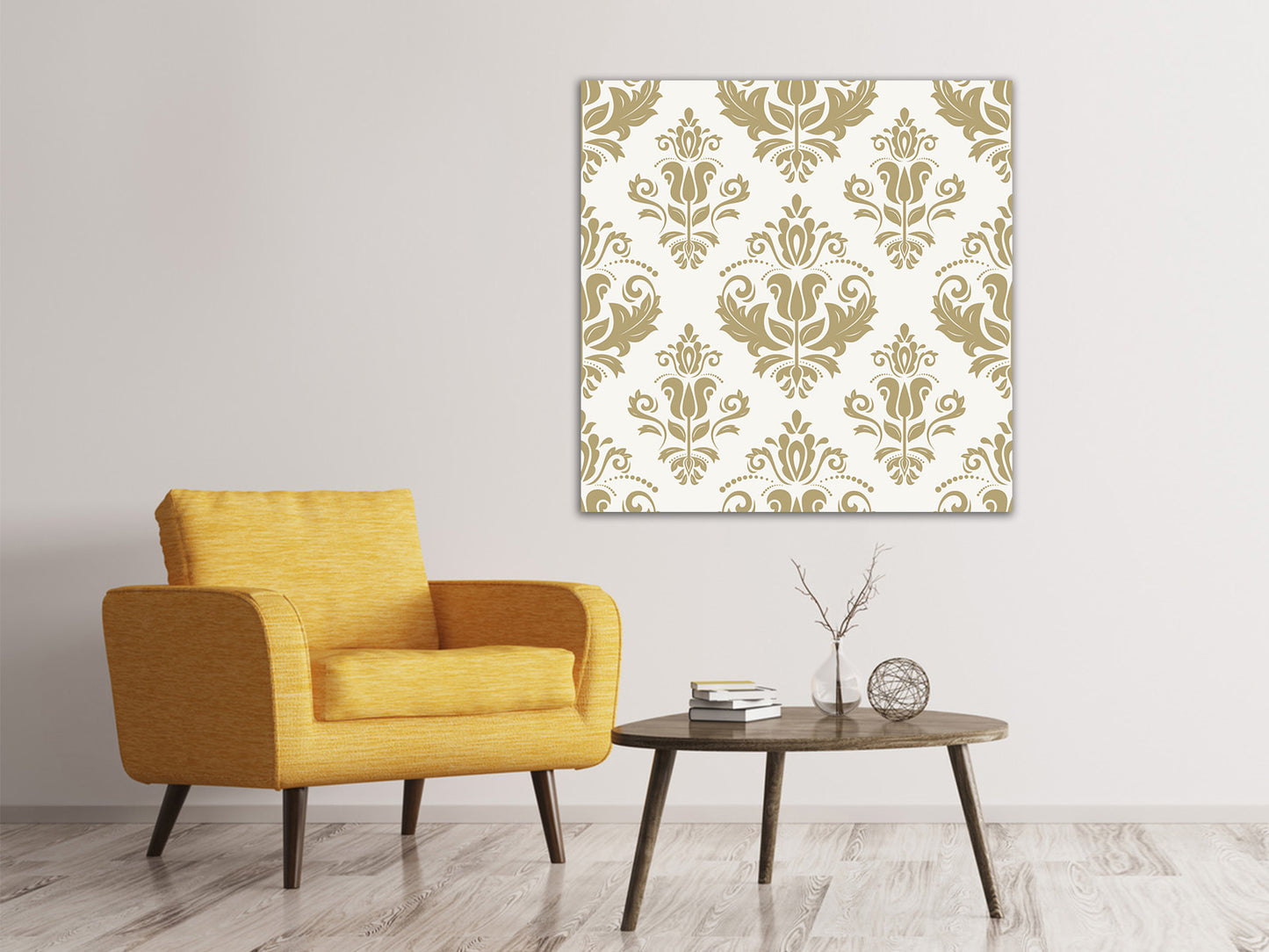 Leinwandbild Barocke Ornamente