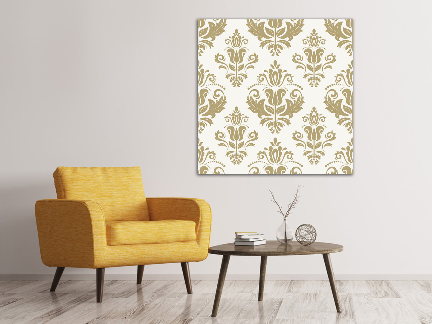 Leinwandbild Barocke Ornamente
