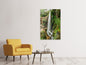 Leinwandbild Klarer Wasserfall