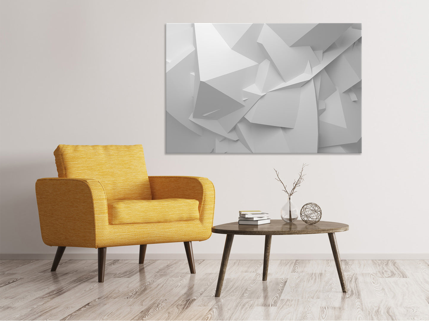 Leinwandbild 3D-Raster