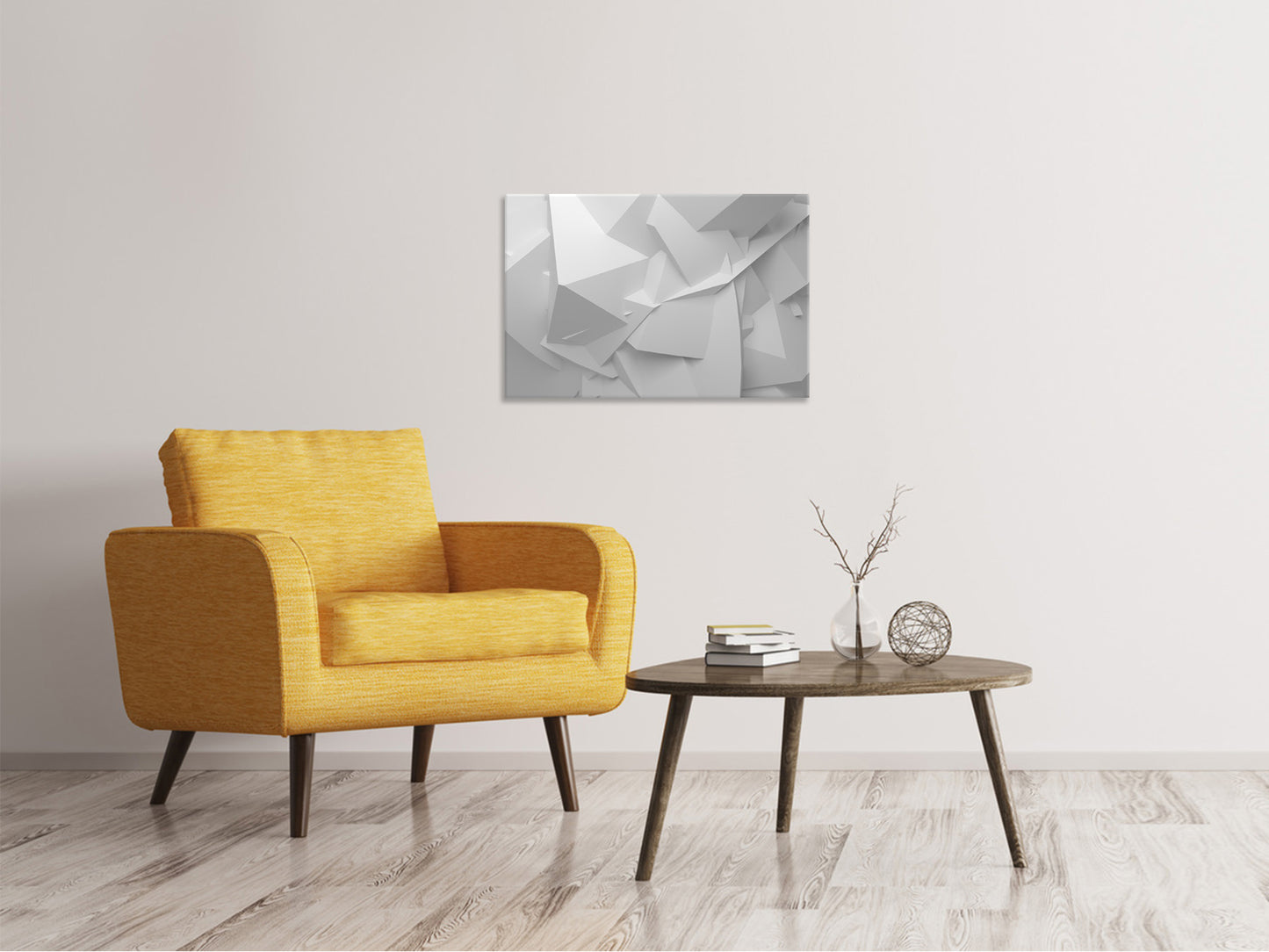 Leinwandbild 3D-Raster