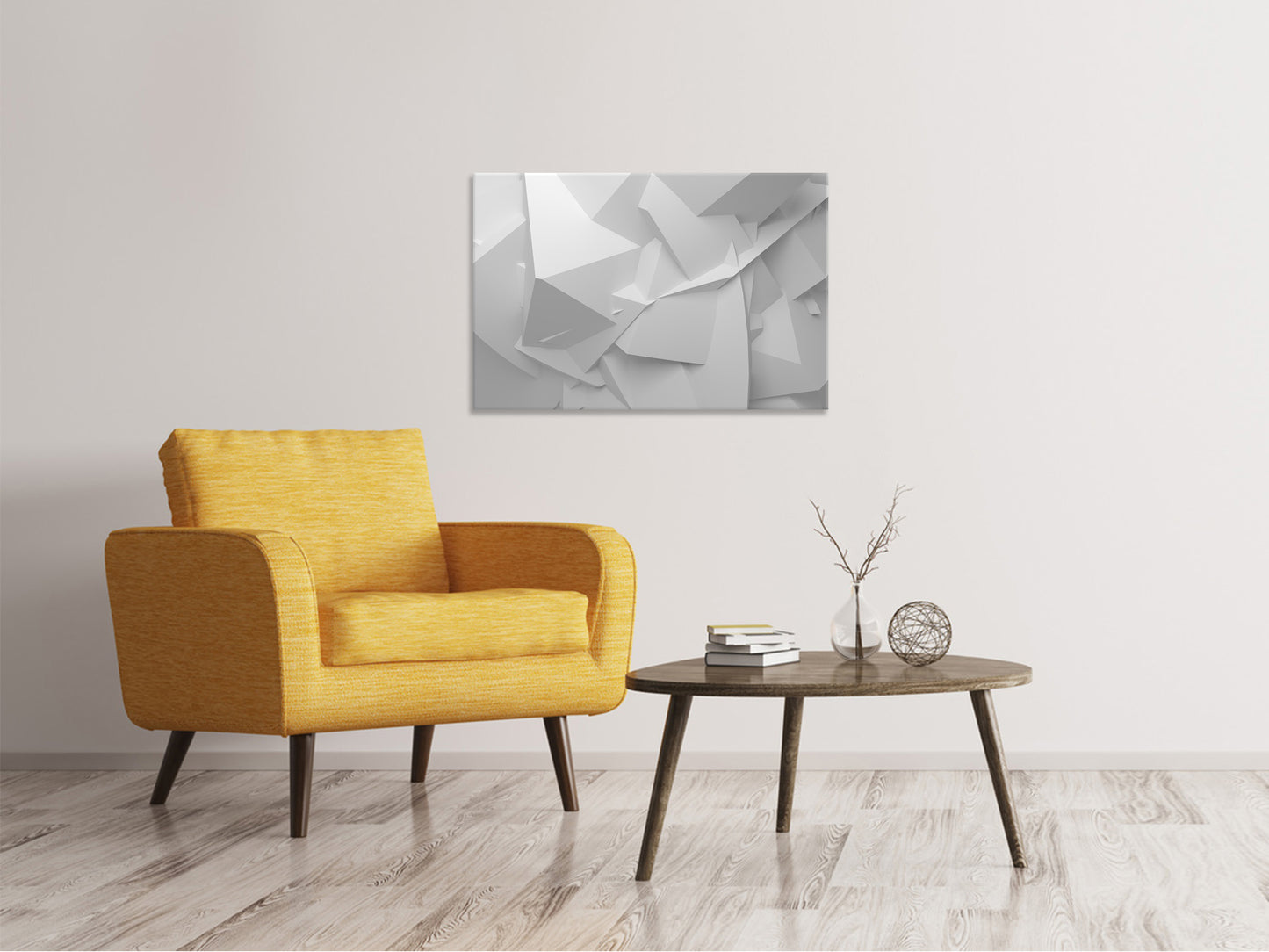 Leinwandbild 3D-Raster