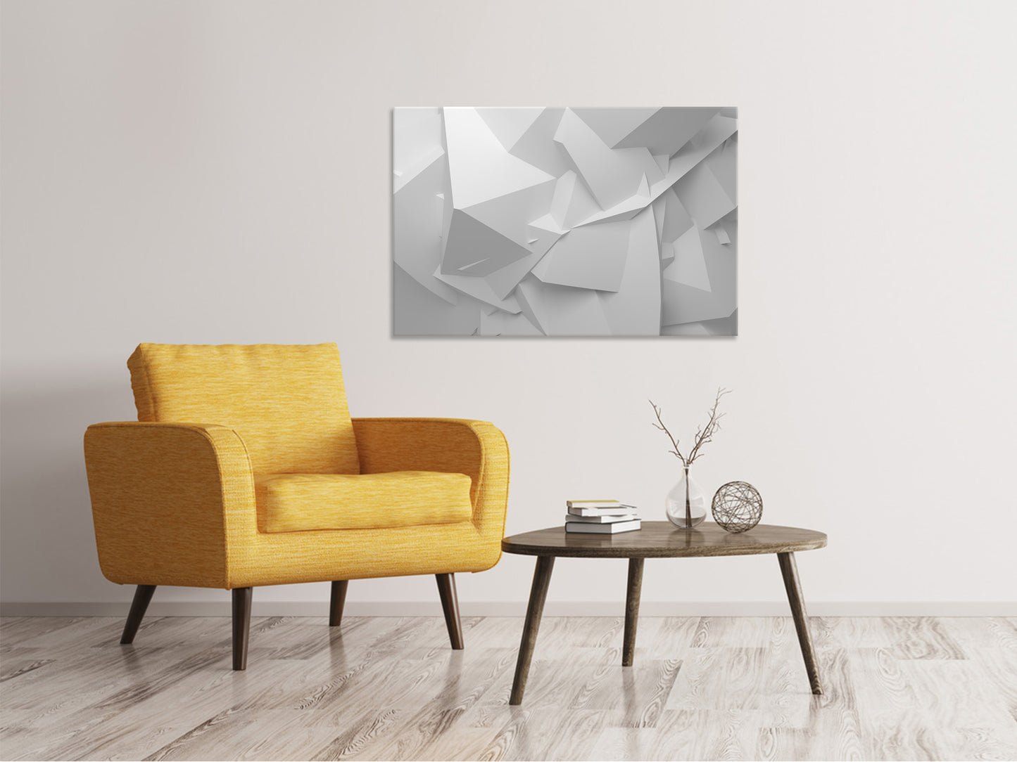 Leinwandbild 3D-Raster